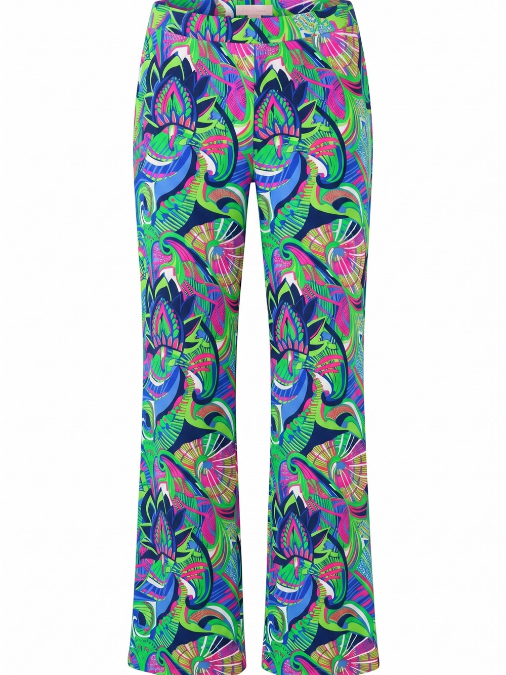 Jude Connally Multicolor Floral Paisley Wide-Leg Pants